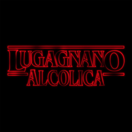 T-Shirt Lugagnano Alcolica - Stranger Things