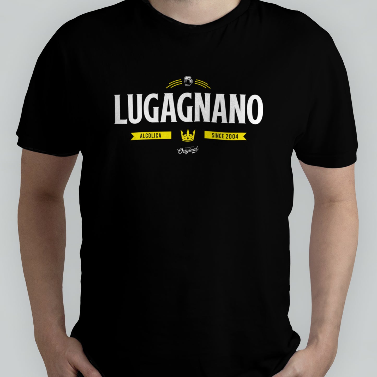 T-Shirt Lugagnano Alcolica 03 - Minimal-Retrò